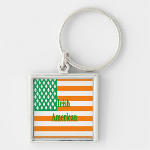 Irish American Keychain