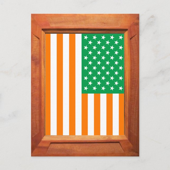 Irish American Postcard (Front)