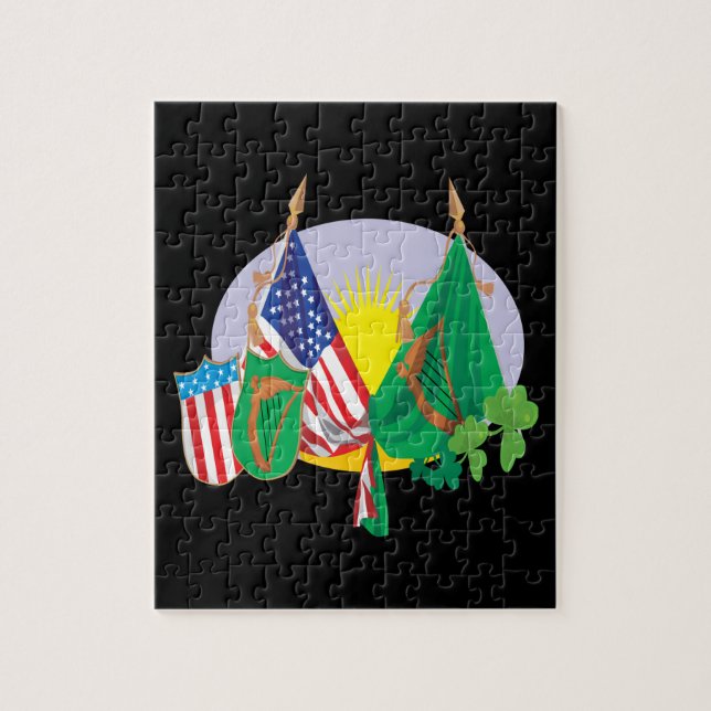 Irish American Pride Jigsaw Puzzle (Vertical)