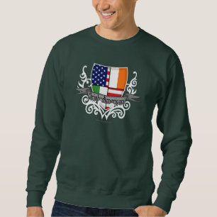 Irish-American Shield Flag Sweatshirt