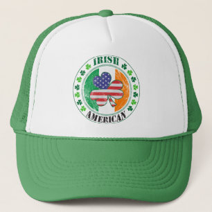 Irish American Trucker Hat