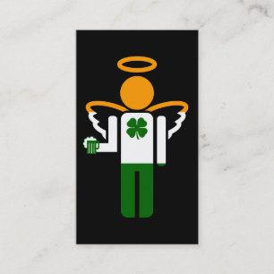 irish angel business card