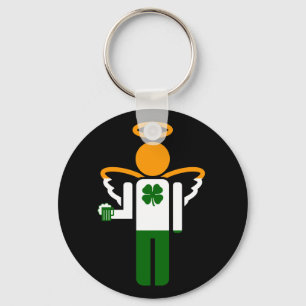 irish angel. keychain