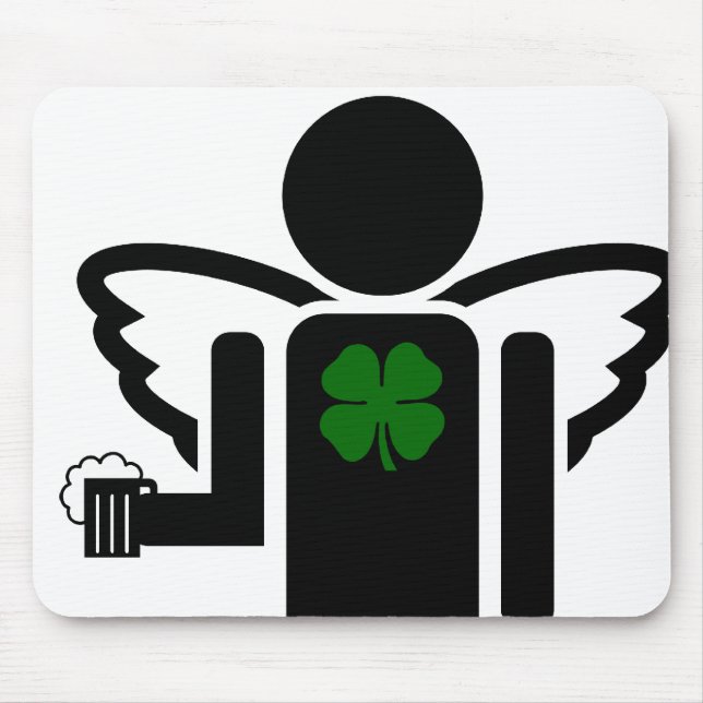 irish angel. mouse pad (Front)