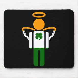 irish angel. mouse pad