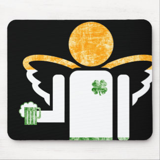 irish angel. mouse pad