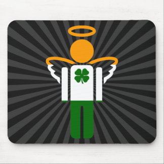 irish angel. mouse pad