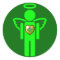 Irish Angel sticker