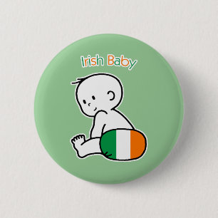 Irish Baby 2 Inch Round Button