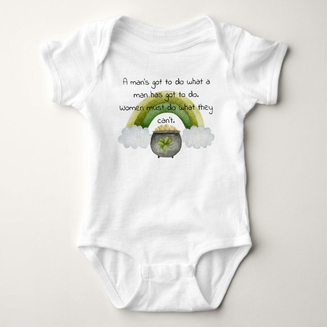 Irish baby shirt (Front)
