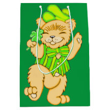 Irish Bear Gift Bag
