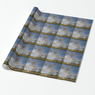 Irish Beech Trees Wrapping Paper