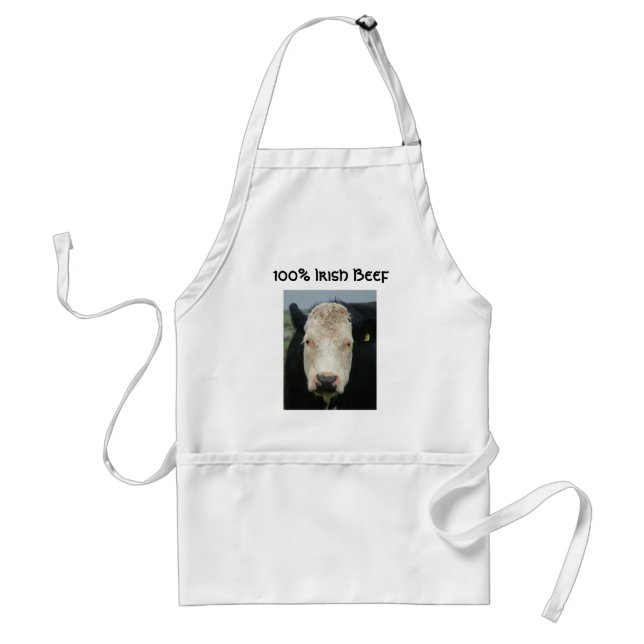 Irish Beef, 100% Irish Beef Standard Apron (Front)