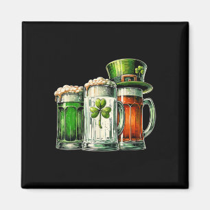 Irish Beer Ireland Flag St Patricks Day Shirt For Magnet