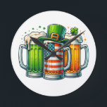 Irish Beer Ireland St Patricks Day Drinking Party Round Clock<br><div class="desc">Irish Beer Ireland St Patricks Day Drinking Party</div>