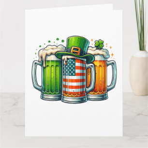 Irish Beer Ireland St Patricks Day Drinking Party Thank You Card