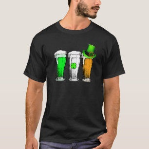 Irish Beer Love Ireland Flag St Patricks Day Men W T-Shirt