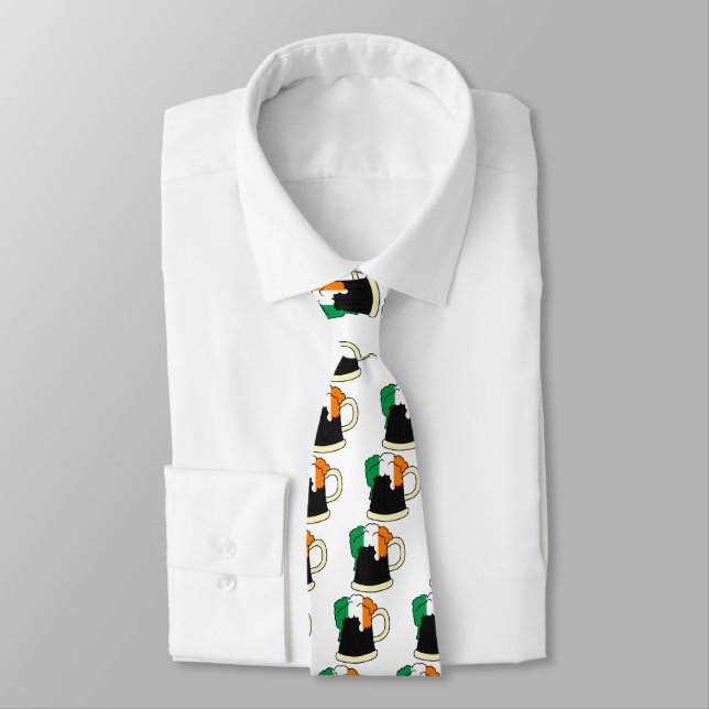 Irish Beer Tie (Tied)