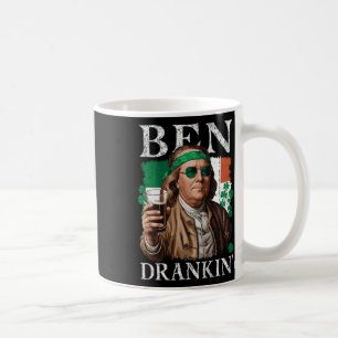 Irish Ben Drankin Beer - St Pattys Men And Women 7 Coffee Mug