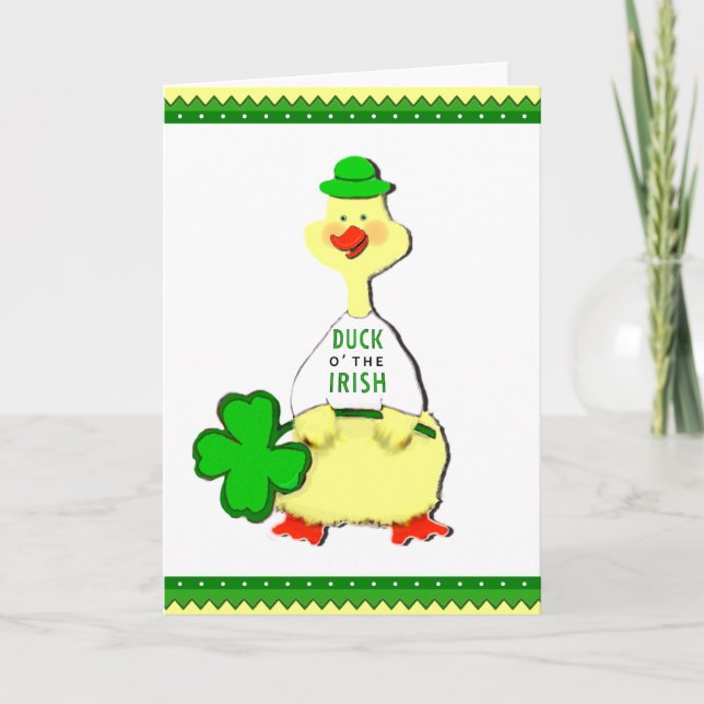 Irish Birthday Card (Front)