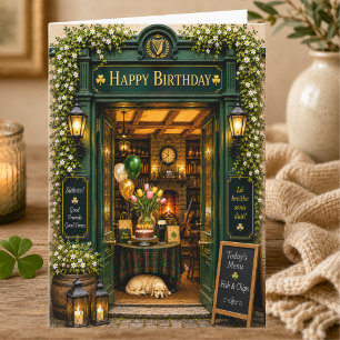Irish Birthday Ireland Lover Spring Birthday Card