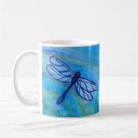 Irish Blessing Brave Blue Dragonfly Courage
