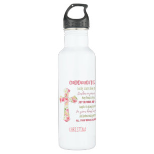 Irish Blessing For GODDAUGHTER - Personalized Gift 710 Ml Water Bottle