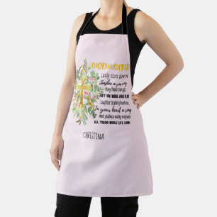 Irish Blessing For GODDAUGHTER - Personalized Gift Apron