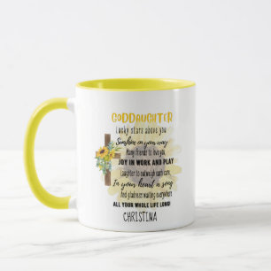 Irish Blessing For GODDAUGHTER - Personalized Gift Mug
