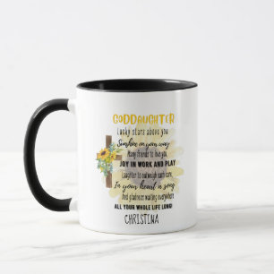 Irish Blessing For GODDAUGHTER - Personalized Gift Mug