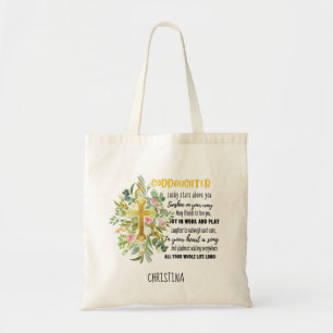 Irish Blessing For GODDAUGHTER - Personalized Gift Tote Bag
