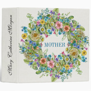 Irish Blessing for Mother - See Back Binder