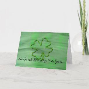 Irish Blessing Greeting Card
