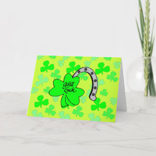 Irish blessing greeting card