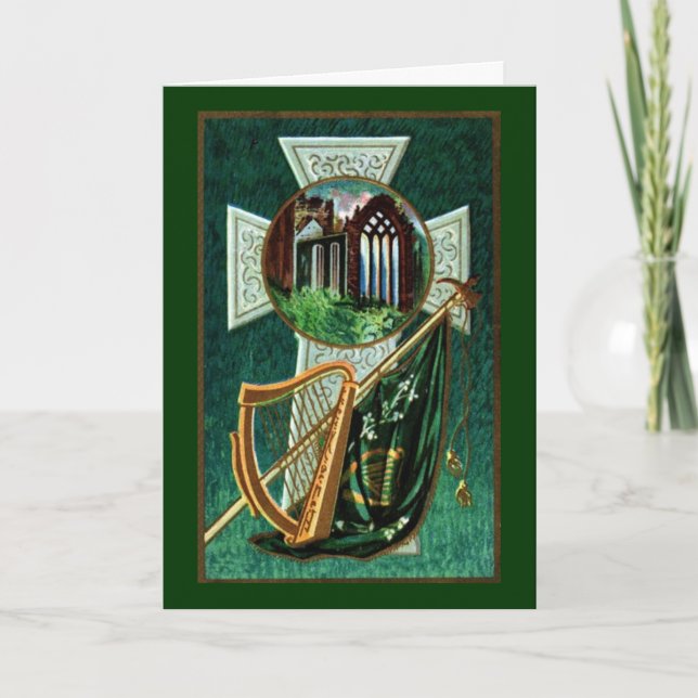 Irish Blessing Greeting Card (Front)