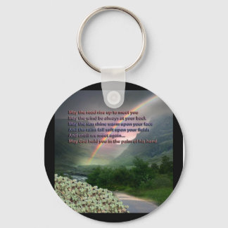 IRISH BLESSING KEYCHAIN