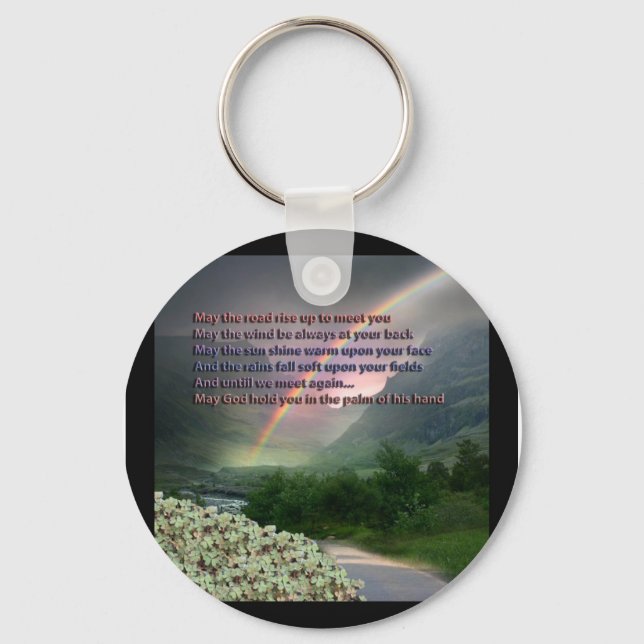 IRISH BLESSING KEYCHAIN (Front)