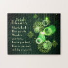 Irish Blessing Love in your heart, Shamrock Design