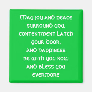 Irish Blessing Magnet