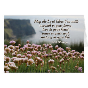 Irish Blessing, Peace in Your Soul, Irlande Card