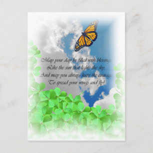 Irish Blessing Postcard