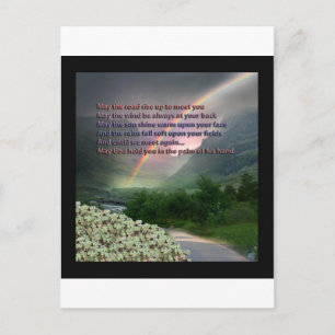 IRISH BLESSING POSTCARD