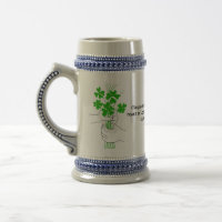 Irish Blessing with Four Leaf Clover Bouquet