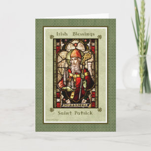 Irish Blessings - Saint Patrick Note Card