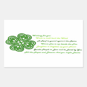 Irish Blessings Sticker