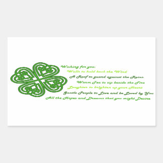 Irish Blessings Sticker