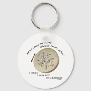 Irish Bodhran - Irish Step Dance Keychain
