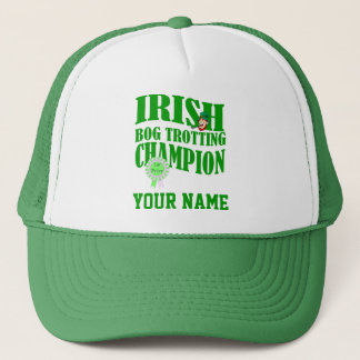 Irish bog trotting champion, St Patrick's day Trucker Hat