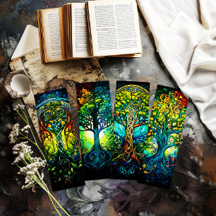 Irish Bookmarks, Celtic Tree of Life Bookmarks s2