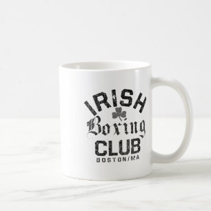 Irish Boxing Club - Boston Machusetts Coffee Mug